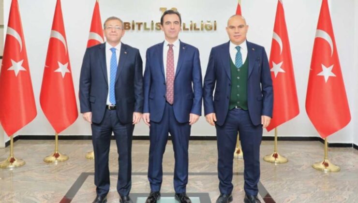 Kars Valisi Ziya Polat’tan Ağrı Valisi Koç ve Bitlis Valisi Karakaya’ya ziyaret