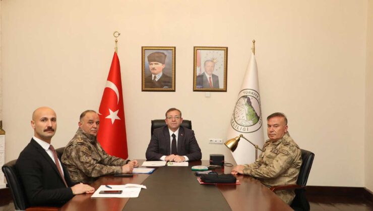 Vali Ziya Polat, Bakan Yerlikaya başkanlığındaki toplantıya katıldı