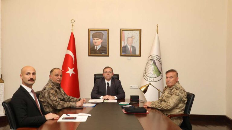 Vali Ziya Polat, Bakan Yerlikaya başkanlığındaki toplantıya katıldı