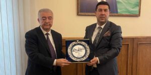 Kars TSO Başkanı Kadir Bozan, Azerbaycan Ticaret Odası’nı ziyaret ettiler