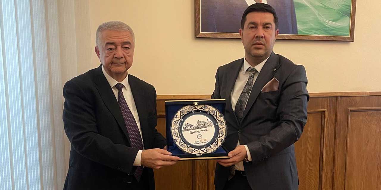 Kars TSO Başkanı Kadir Bozan, Azerbaycan Ticaret Odası’nı ziyaret ettiler