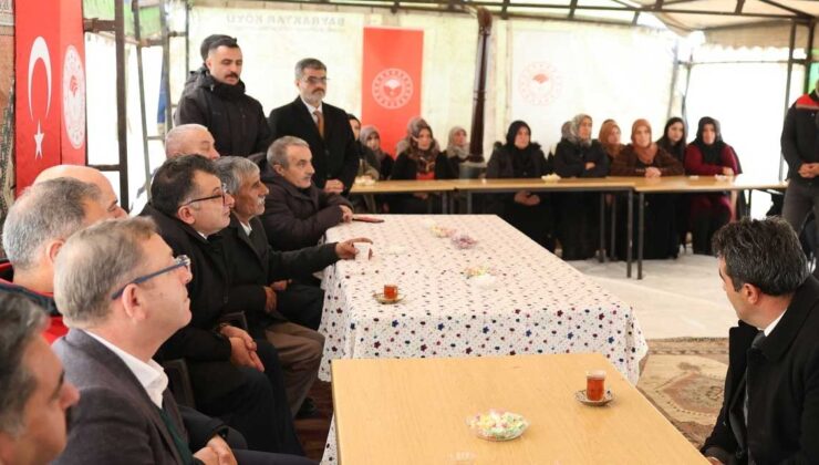Kars Valisi Ziya Polat, Merkez Bayraktar Köyü’nde
