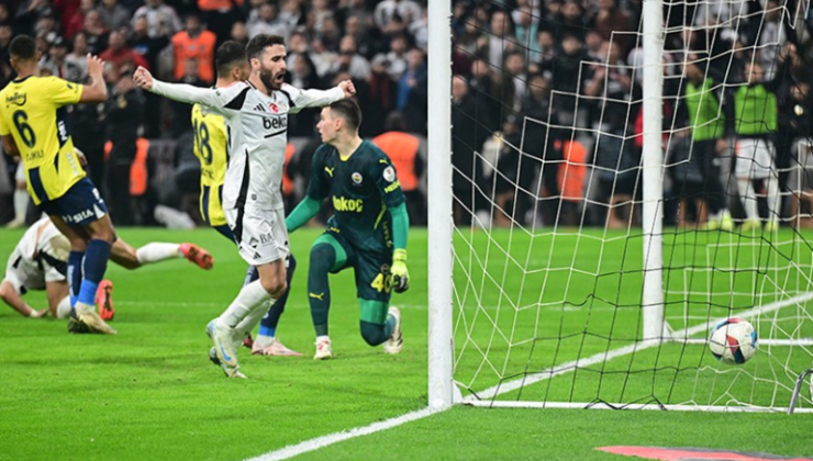 Beşiktaş Fenerbahçe’yi tek golle yıktı!
