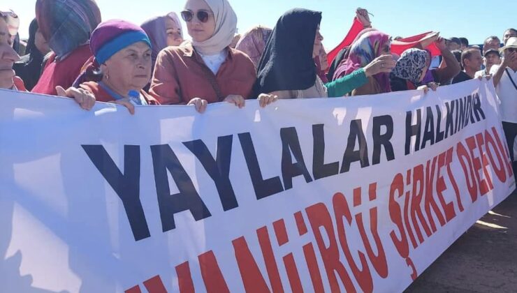 Mesudiye ayakta: Altın için zehir istemiyoruz!