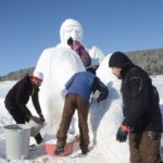 Sarıkamış’ta Kardan Heykellerin yapımına başlandı – Birlik Haber Ajansı