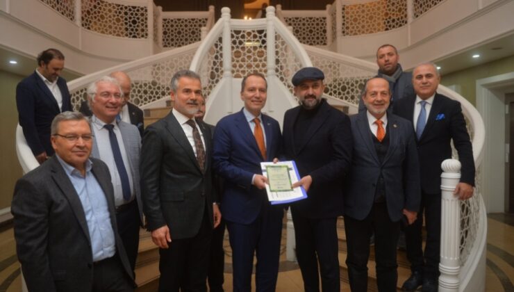 Fatih Erbakan’dan Ankara Kent Konseyi’ne ziyaret