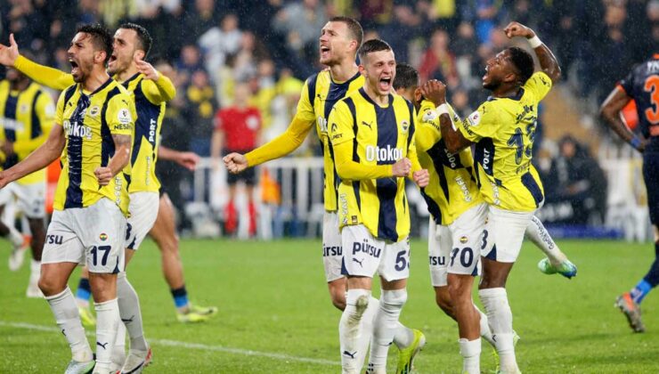 Fenerbahçe, Başakşehir’i 3-1 yenerek umut tazeledi