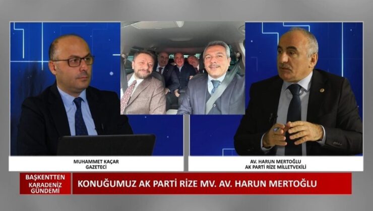 Rize Milletvekili Mertoğlu o fotoğrafı yorumladı: “Birliğimizi kıskanıyorlar”