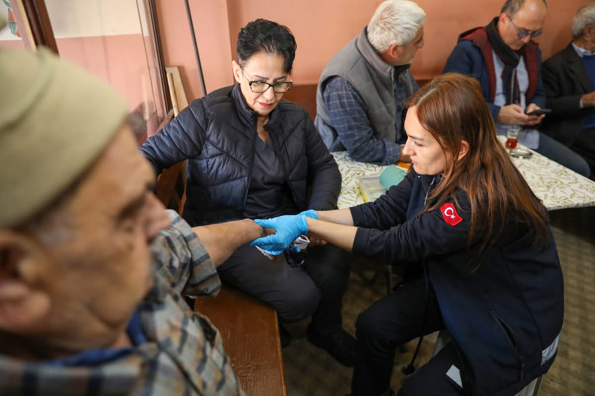 Alanya’da evde bakım taraması yılbaşı gecesi de devam etti – Birlik Haber Ajansı