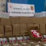 İstanbul’da 28 Bin 400 Litre Sahte Alkol Ele Geçirildi