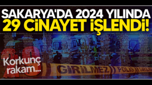 Sakarya’da 2024 yılında 29 cinayet işlendi! – Birlik Haber Ajansı