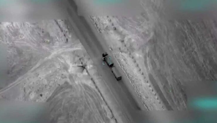 12 TIR 2 tank ve 2 mühimmat deposu imha edildi