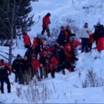 Palandöken’de çığ düştü