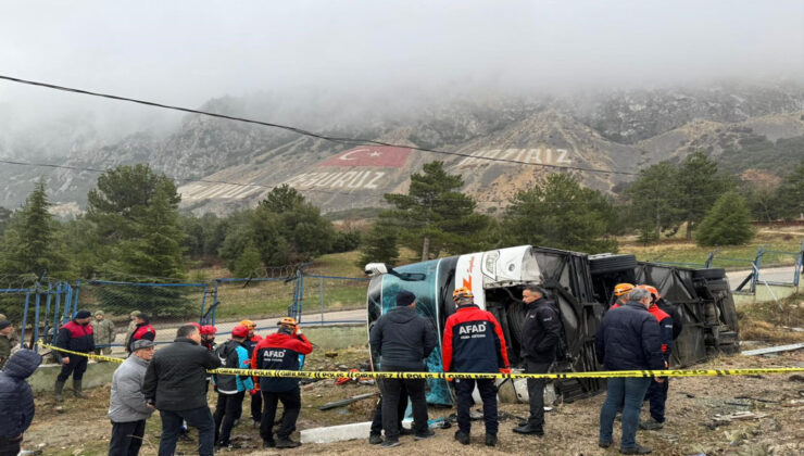 Isparta’da feci otobüs kazasında can pazarı: 1 ölü, 24 yaralı