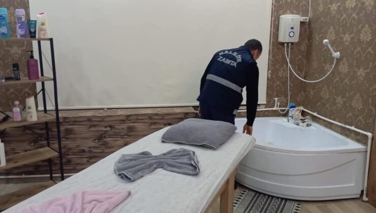 Şanlıurfa’da kaçak masaj salonlarına baskın