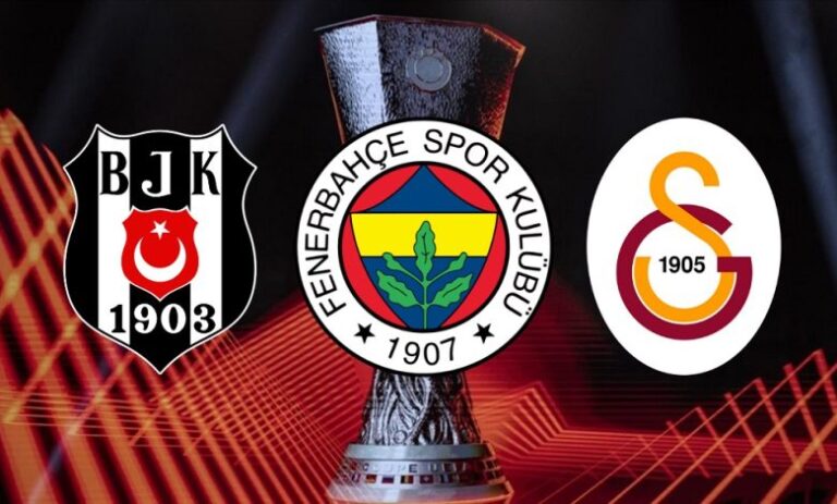 Avrupa Ligi Fenerbahçe, Beşiktaş ve Galatasaray'ın maçları ne zaman, saat kaçta ve hangi kanalda?