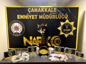 Çanakkale'de uyuşturucu operasyonu: 1 kişi tutuklandı