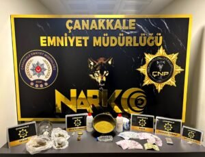 Çanakkale'de uyuşturucu operasyonu: 1 kişi tutuklandı