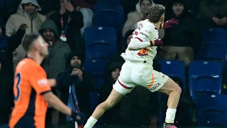 Galatasaray, Başakşehir’i 2-1  yendi: Namağlup liderliğini sürdürdü