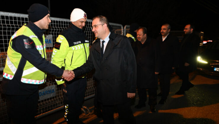 Yeni yıla görevi başında giren personeli yalnız bırakmadılar – Birlik Haber Ajansı