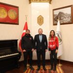 Kars Valisi Ziya Polat kros şampiyonunu ağırladı