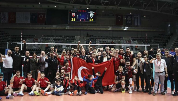 Spor Toto voleybol takımı, CEV Challenge Kupasında yarı finalde