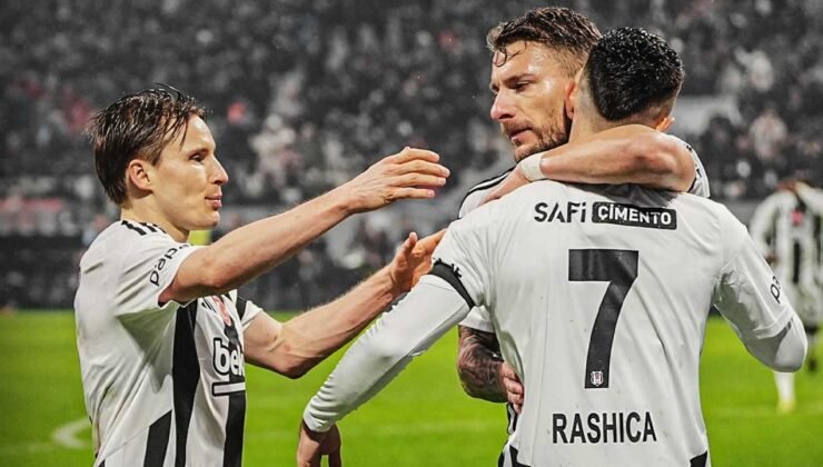 Beşiktaş, Trabzonspor karşısında geriden gelerek kazandı