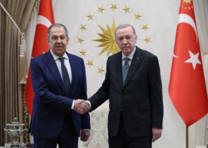 Cumhurbaşkanı Erdoğan, Rusya Dışişleri Bakanı Lavrov ile görüştü
