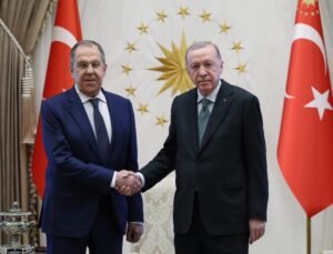 Cumhurbaşkanı Erdoğan, Rusya Dışişleri Bakanı Lavrov ile görüştü