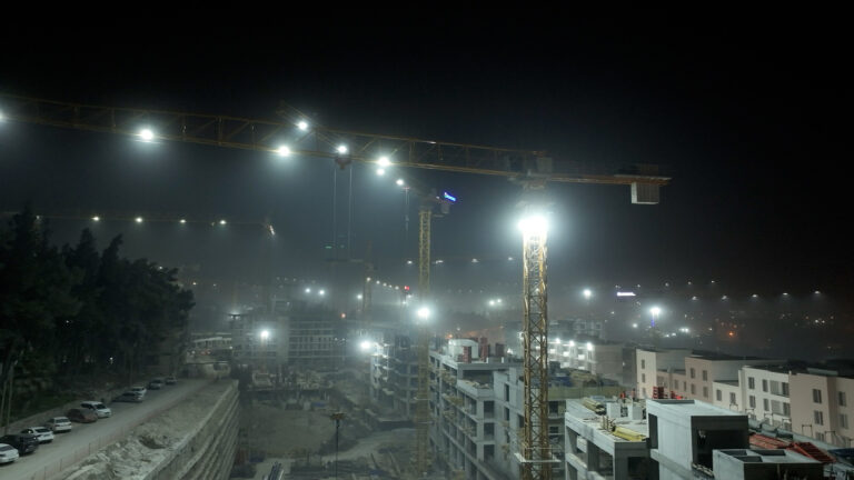 Deprem Bölgesindeki 3 bin 481 şantiyede ışıklar hiç sönmüyor