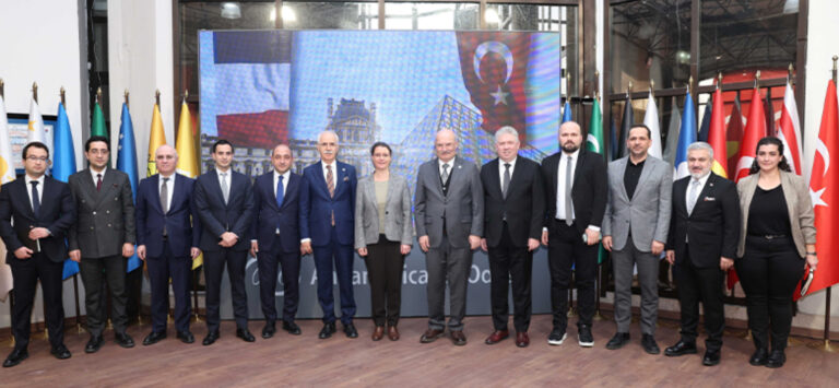 Fransa Büyükelçisi Dumont, ATO Başkanı Baran'ı ziyaret etti