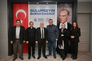 TDED Bursa Şubesi'nden Başkan Bozbey'e Ziyaret