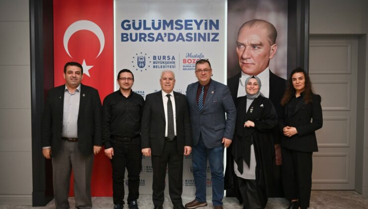 TDED Bursa Şubesi'nden Başkan Bozbey'e Ziyaret