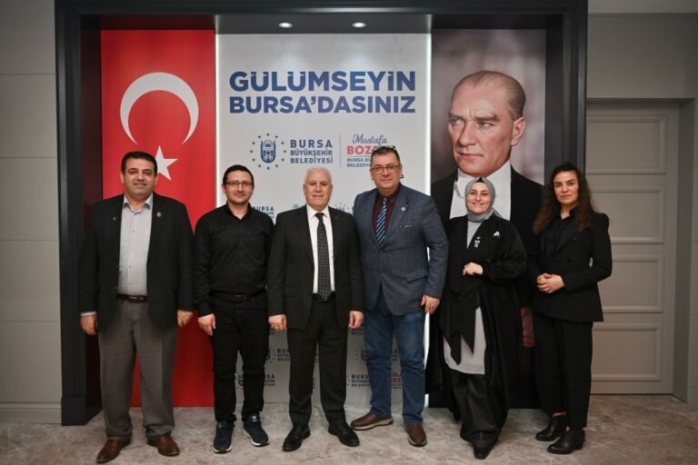 TDED Bursa Şubesi'nden Başkan Bozbey'e Ziyaret