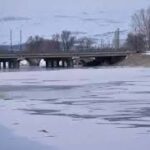 Türkiye’nin en uzun nehri Kızılırmak kısmen dondu!