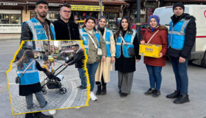 Ak gençlikten iftara 5 kala etkinliği bu yıl da devam etti