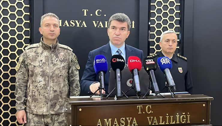 Amasya Valisi Önder Bakan'dan asayiş ve güvenlik açıklaması