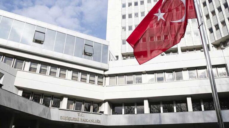 Dışişleri Bakanlığı'ndan İsrail'e kınama