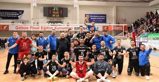 Gebze Voleybol Takımı: Şampiyonluğa adım adım ilerliyor