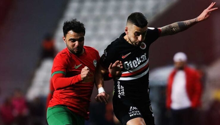 Gençlerbirliği ve Amedspor yenişemedi: 1-1