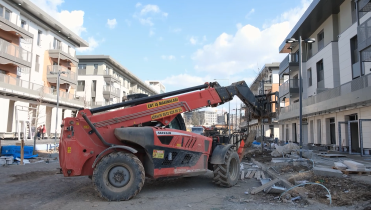 Kahramanmaraş 'da 4 Bin İşçi Deprem Konutları İçin çalışıyor