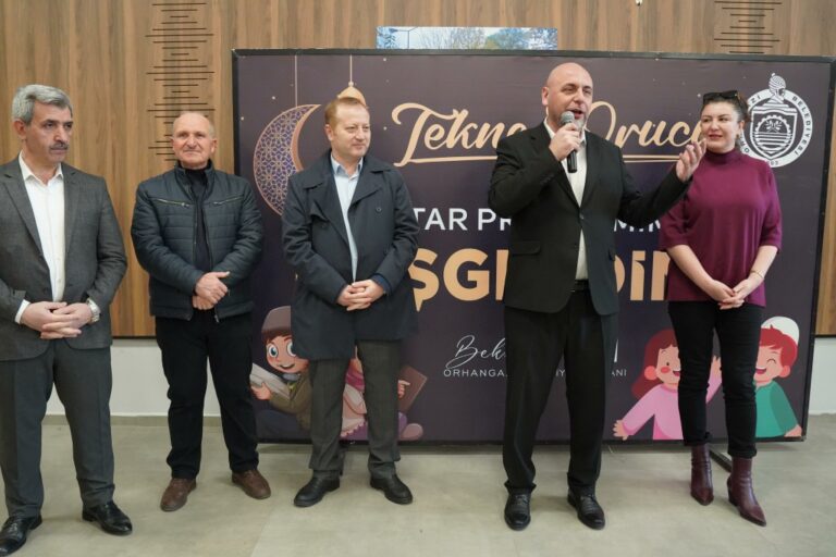 Orhangazi Belediyesi, çocuklara tekne orucu iftarı düzenledi