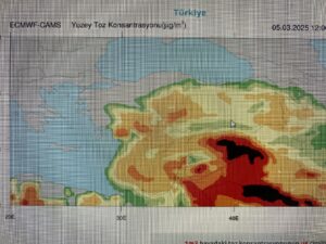 Suriye'den Toz Bulutu Geliyor, 3 Gün Etkili Olacak