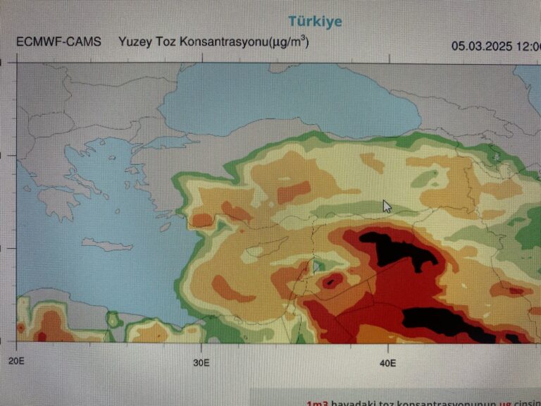 Suriye'den Toz Bulutu Geliyor, 3 Gün Etkili Olacak