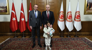 TBMM Başkanı Kurtulmuş, Meclis Personeli İle Bayramlaştı