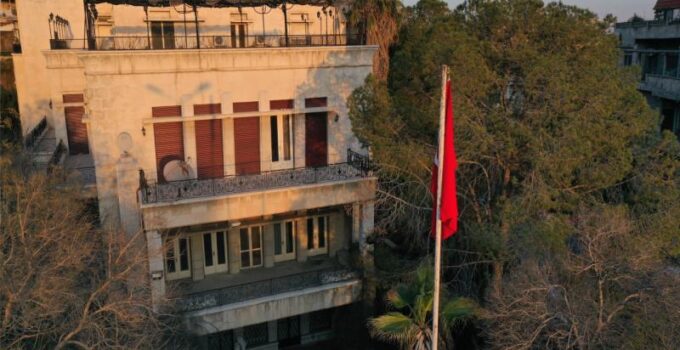 Türkiye'nin Şam Büyükelçiliği Askeri Ataşesi göreve başladı