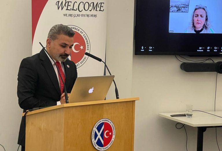 Başkan Fırat güven tazeledi: Türk-İskoçya Ticaret Odası yeni döneme hazır
