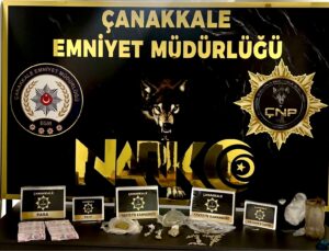 Çanakkale'de narkotik operasyonunda 9 kişi tutuklandı