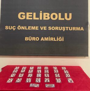 Gelibolu’da uyuşturucu ile yakalanan kişi tutuklandı