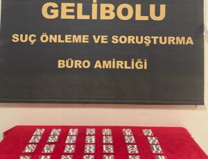 Gelibolu’da uyuşturucu ile yakalanan kişi tutuklandı